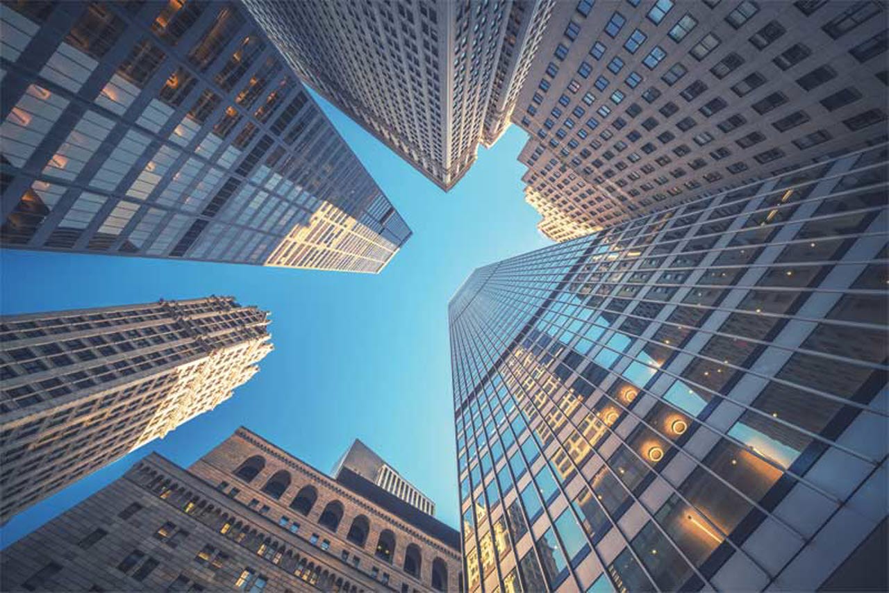 Commercial office towers
